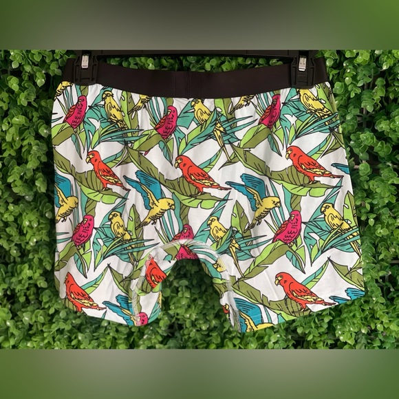 NEW MeUndies Tropical Birds/Parrots Boxer Briefs - Picture 4 of 8